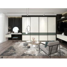 Luxury New Chinese Style Modern Laminate Bedroom Wardrobe for Storage